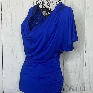 Bebe Blue Top